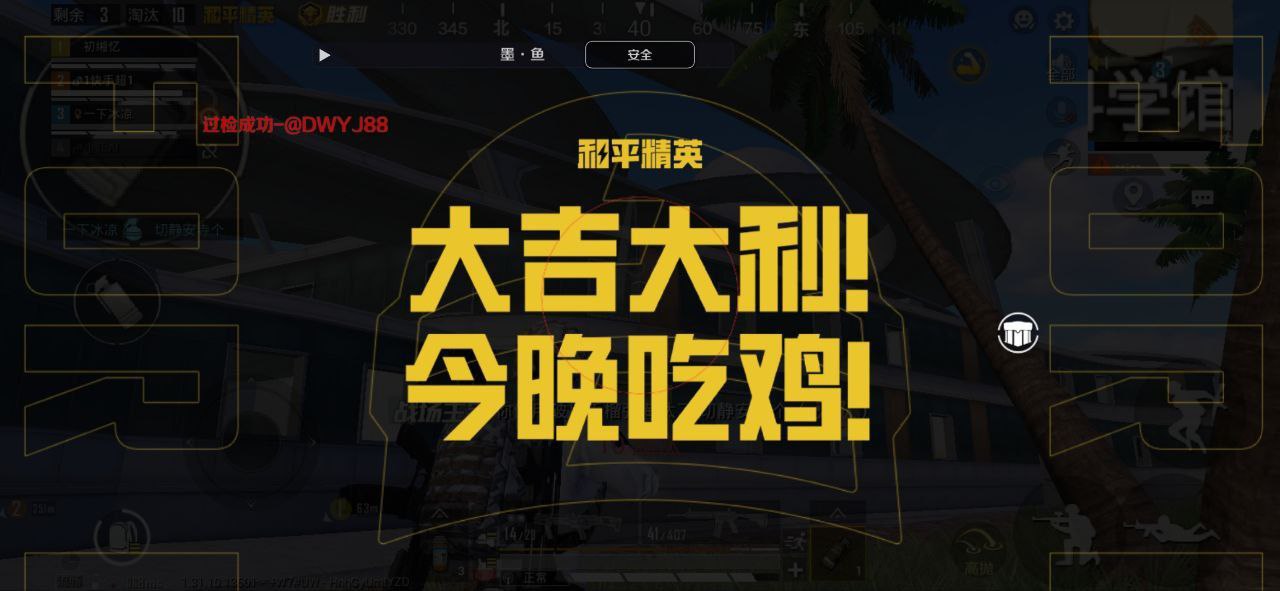 和平精英【锦鲤内核】辅助外挂